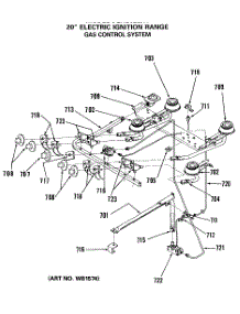 03 - 20`` Electric Ignition Range parts for Ge Range JGAS02EK1 from AppliancePartsPros.com
