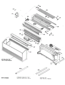 02 - Section2 parts for Ge Air Conditioner AZC215EBV1 from AppliancePartsPros.com