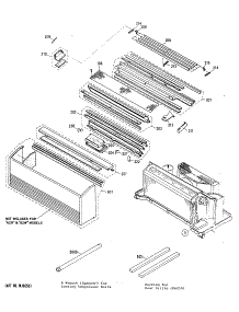 02 - Section2 parts for Ge Air Conditioner AZC709DBV1 from AppliancePartsPros.com