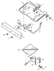 04 - Section4 parts for Ge Range JGBS12GEN1 from AppliancePartsPros.com