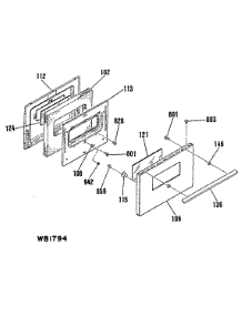 03 - Section3 parts for Ge Range JSS16N1 from AppliancePartsPros.com