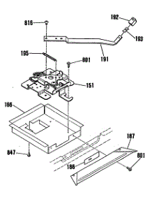 03 - Section3 parts for Ge Range JSP60GN2 from AppliancePartsPros.com