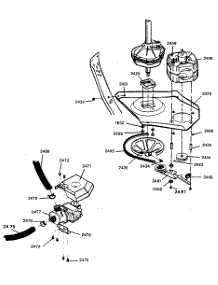 05 - Section5 parts for Ge Washer Dryer Combo WSM2400LCB from AppliancePartsPros.com
