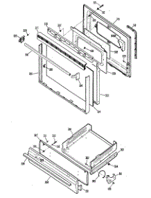 03 - Section3 parts for Ge Range JGBS15GER1 from AppliancePartsPros.com