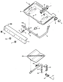 04 - Section4 parts for Ge Range JGBS15GER1 from AppliancePartsPros.com