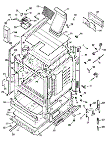 02 - Section2 parts for Ge Range JGBP26GEN3 from AppliancePartsPros.com
