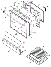 04 - Section4 parts for Ge Range JGBP24GEN3 from AppliancePartsPros.com