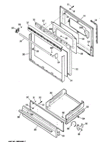 03 - Section3 parts for Ge Range JGBS15GER3 from AppliancePartsPros.com