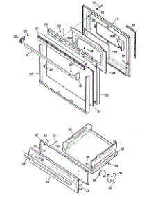 04 - Section4 parts for Ge Range JGBS18GES1 from AppliancePartsPros.com