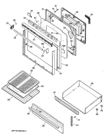 03 - Section3 parts for Ge Range JGBP26GEN5 from AppliancePartsPros.com
