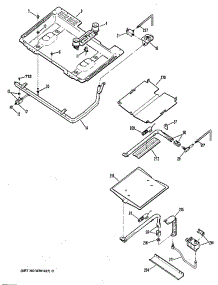 04 - Section4 parts for Ge Range JGBP26GEN5 from AppliancePartsPros.com