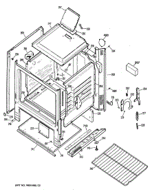02 - Section2 parts for Ge Range JGBS02PN4 from AppliancePartsPros.com