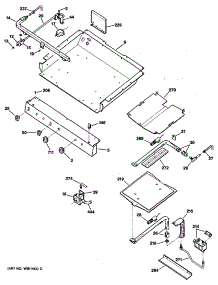 04 - Section4 parts for Ge Range JGBS19GEP6 from AppliancePartsPros.com