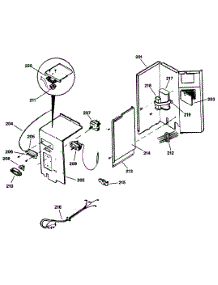 02 - Section2 parts for Ge Air Conditioner AEM15DBV1 from AppliancePartsPros.com