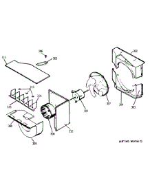 03 - Section3 parts for Ge Air Conditioner AEM23DBR1 from AppliancePartsPros.com