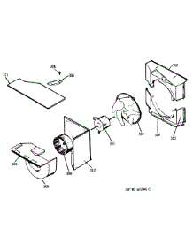 03 - Section3 parts for Ge Air Conditioner AEP23DAR1 from AppliancePartsPros.com