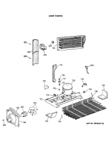 06 - Unit Parts parts for Ge Refrigerator TBE18DASMRWH from AppliancePartsPros.com