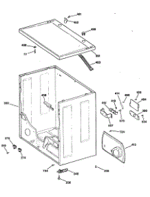 03 - Section3 parts for Ge Dryer DDC5000SDLAD from AppliancePartsPros.com