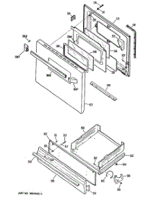 04 - Section4 parts for Ge Range JGBS17EV1AD from AppliancePartsPros.com