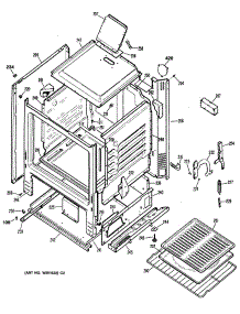 03 - Section3 parts for Ge Range JGBS06PV1WH from AppliancePartsPros.com