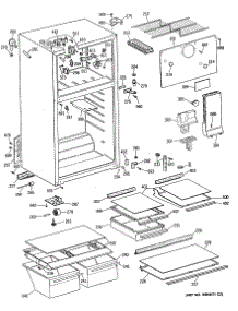 02 - Section2 parts for Ge Refrigerator TBX16JATGRAD from AppliancePartsPros.com