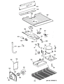 03 - Section3 parts for Ge Refrigerator TBX16JATGRAD from AppliancePartsPros.com