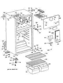 02 - Section2 parts for Ge Refrigerator TBX16SSTGLAD from AppliancePartsPros.com