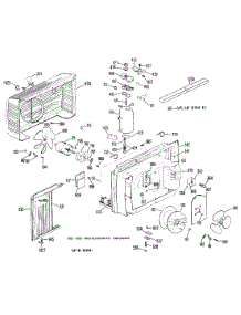 02 - Section2 parts for Ge Air Conditioner HTP05LAB1 from AppliancePartsPros.com