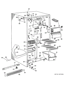 02 - Freezer Section parts for Ge Refrigerator CSX20LHF from AppliancePartsPros.com