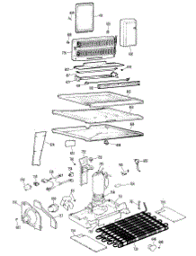 03 - Section3 parts for Ge Refrigerator CTX18LJBR from AppliancePartsPros.com