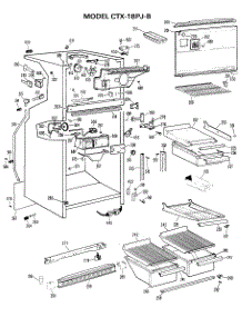 02 - Section2 parts for Ge Refrigerator CTX18PJBR from AppliancePartsPros.com