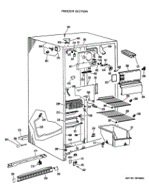 02 - Freezer Section parts for Ge Refrigerator CSX20LJF from AppliancePartsPros.com