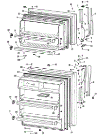 02 - Section2 parts for Ge Refrigerator CTX18LKBR from AppliancePartsPros.com