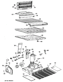 03 - Section3 parts for Ge Refrigerator CTXH18EKBR from AppliancePartsPros.com