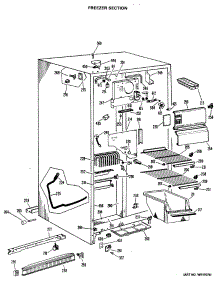 02 - Freezer Section parts for Ge Refrigerator CSX20EKC from AppliancePartsPros.com