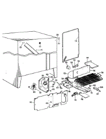 04 - Section4 parts for Ge Refrigerator CSX20LKC from AppliancePartsPros.com