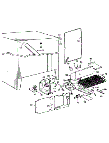 04 - Section4 parts for Ge Refrigerator CSX22GKC from AppliancePartsPros.com