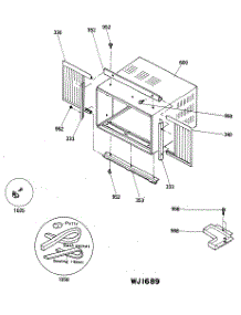 02 - Section2 parts for Ge Air Conditioner KMD12AAM1 from AppliancePartsPros.com