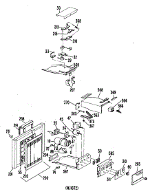 02 - Section2 parts for Ge Air Conditioner KCS18DBM1 from AppliancePartsPros.com