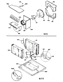 02 - Section2 parts for Ge Air Conditioner KES23DAR1 from AppliancePartsPros.com