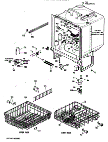 02 - Section2 parts for Ge Dishwasher HDA1030M01 from AppliancePartsPros.com