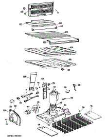 03 - Section3 parts for Ge Refrigerator CTX18KKER from AppliancePartsPros.com