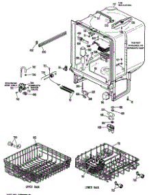 02 - Section2 parts for Ge Dishwasher HDA2000M35BA from AppliancePartsPros.com