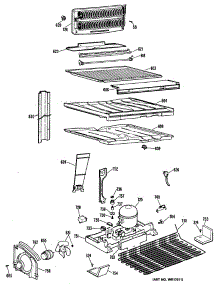 03 - Section3 parts for Ge Refrigerator CTX18CLSLAD from AppliancePartsPros.com