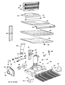 03 - Section3 parts for Ge Refrigerator CTX18KLBRAD from AppliancePartsPros.com