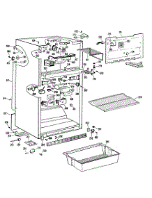 02 - Section2 parts for Ge Refrigerator CTX18LLBRWH from AppliancePartsPros.com