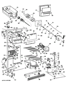 02 - Section2 parts for Ge Refrigerator CSX22DME from AppliancePartsPros.com