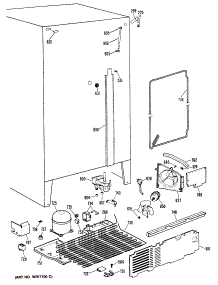 04 - Section4 parts for Ge Refrigerator CSXC24DMA from AppliancePartsPros.com