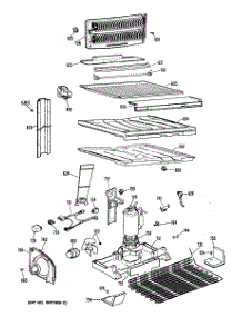 03 - Section3 parts for Ge Refrigerator CTX18PPBRAD from AppliancePartsPros.com