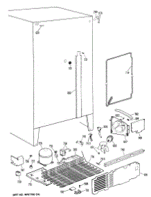 04 - Section4 parts for Ge Refrigerator CSE20ERAWH from AppliancePartsPros.com